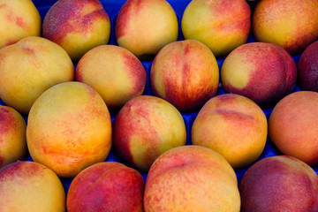 Peaches at market place
