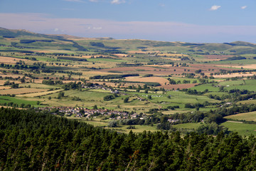 Views of  Coquetdale from Simonside