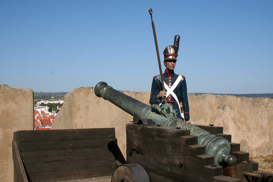 Soldado en el Fuerte de Santa Lucía (Elvas)