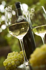 Crédence de cuisine en verre imprimé Vin wine
