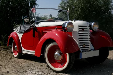 Photo sur Plexiglas Vielles voitures Vieille voiture américaine