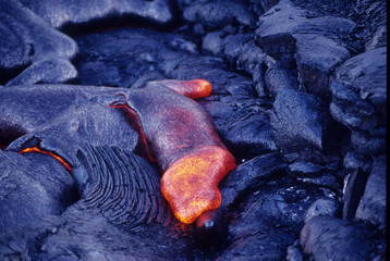 Lava flow, Hawaii Volcanoes National Park, Hawaii © John Penisten