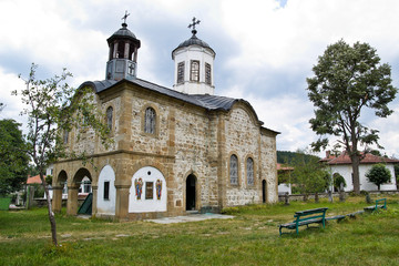 Fototapeta na wymiar Old Church in Apriltzi, Bulgaria