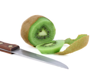 kiwi and knife