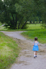 Walking away kid