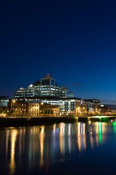 Dublin Docklands at Night
