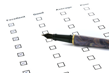 evaluation sheet