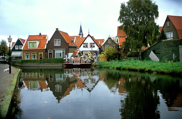Fototapeta na wymiar Volendam, Holandia