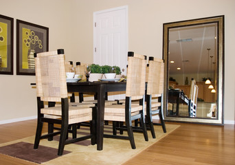 Modern dining room