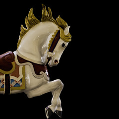 white painted pony