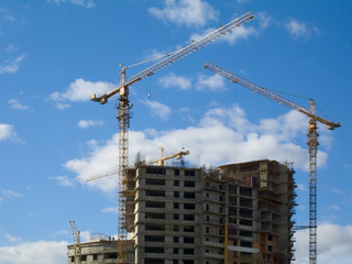 Construction of a building