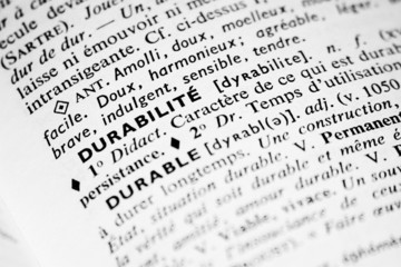 durabilit&eacute;