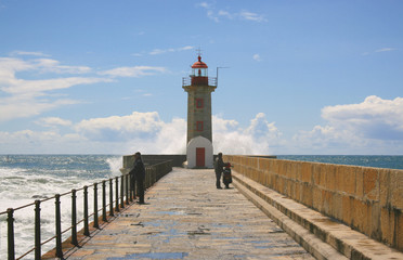 Farol ao fim do Douro