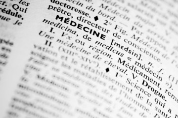 m&eacute;decine