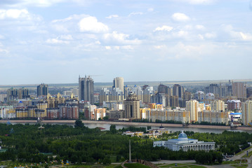 Fototapeta na wymiar Astana panoram