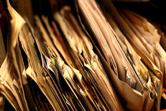 Vieux papiers et parchemins