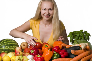 Woman in kitchen