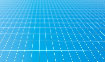 Obraz premium blue grid background