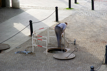 Kanalarbeiter