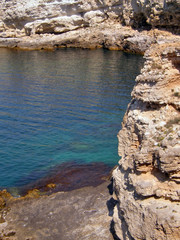 sea coast. The western Crimea. Tarhankut