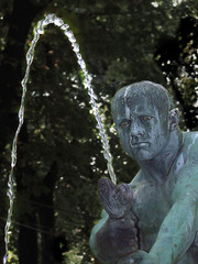 Fototapeta na wymiar statue fountain