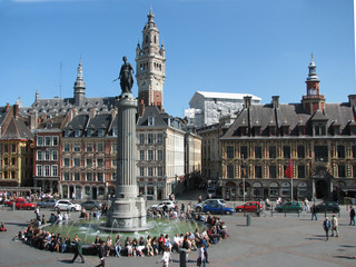 lille - vieille bourse, déesse et CCI