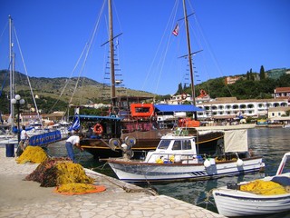The Greek Isles - Kassiopi Fishing Harbour
