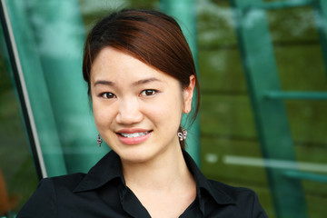 Fototapeta premium Asian girl