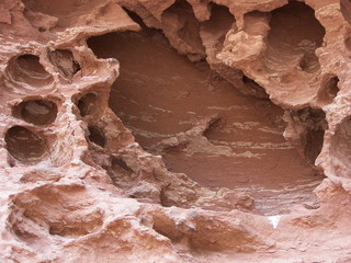 crazy formations in sedona red rock