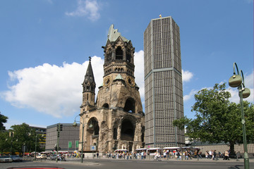 Obraz premium Gedachtnis Kirche, Berlin