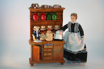 K&ouml;chin am K&uuml;chenschrank