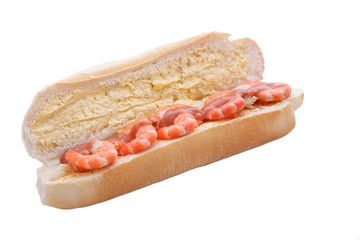 Prawns On A Roll