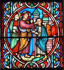 Fototapeta premium Stained Glass Window 