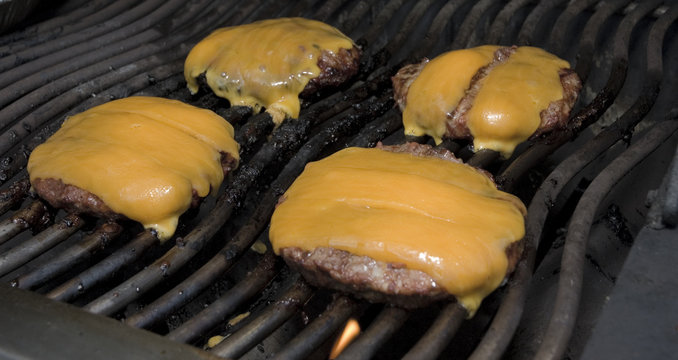Burgers on the Grill