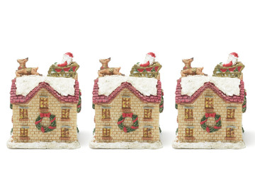Miniature Christmas Buildings