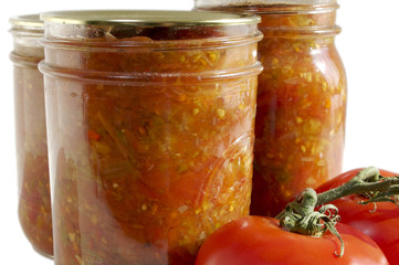 Homemade salsa