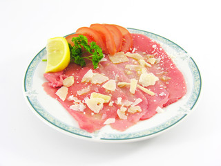Carpaccio de boeuf
