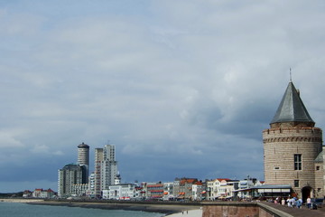 Fototapeta premium Panorama von Vlissingen / Zeeland / Holland