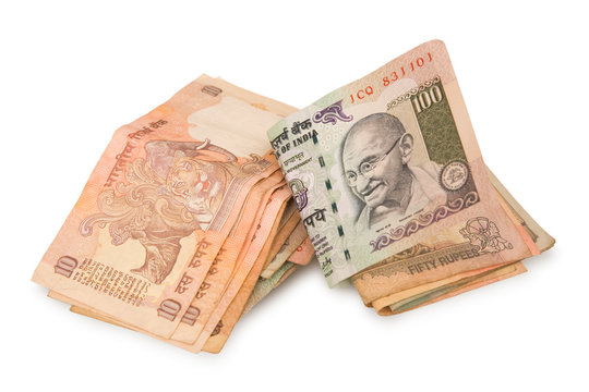 Rupees isolated