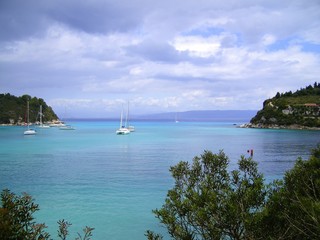 Fototapeta na wymiar The Greek Isles - Turquoise Haven