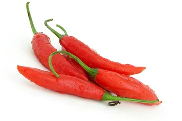 Fotobehang Red peppers © dethchimo