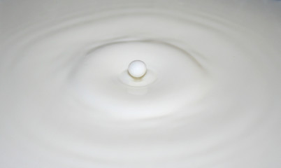goccia latte splash