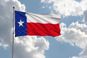 Schilderijen op glas Texaanse vlag © MaxFX