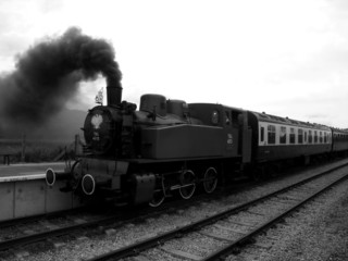 Plakat Steam Locomotive