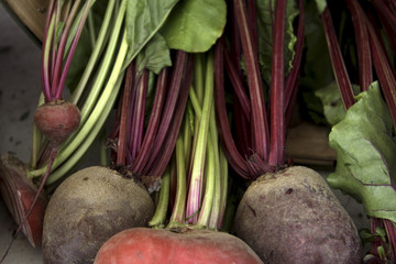 Fresh market vegetables