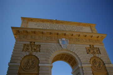 Obraz premium Arc de Triomphe de Montpellier