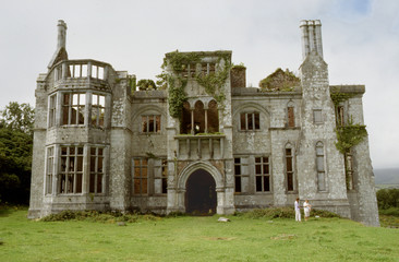 Fototapeta na wymiar Château en iIrlande