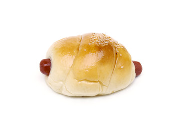 Sweet sausage bun