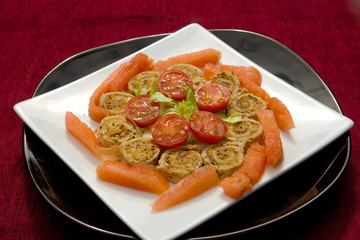 Dainty Sandwich Canapes