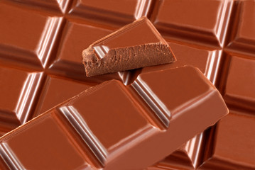 Carrés de chocolat